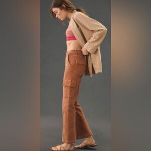 Caramel Mother The Rambler Cargo Ankle Glazed Ginger size 27